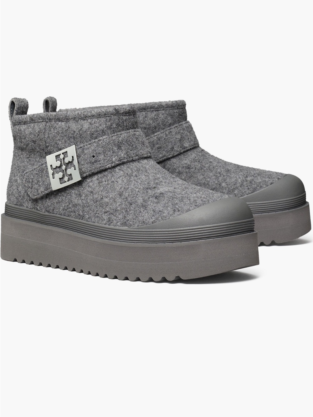 🔥🔥TORY BURCH Mellow Genuine Shearling Lined Platform Boot